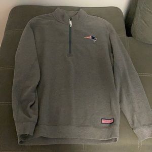 Vineyard Vines Men’s 1/4 Zip Patriots Fleece